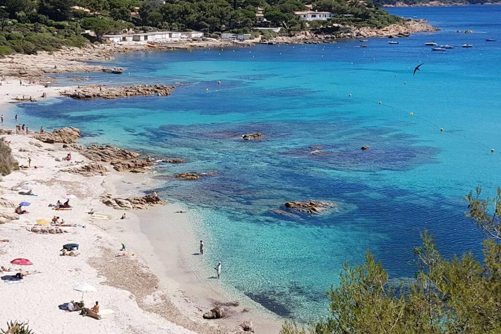 2 Bedrooms, 15 Min Walk To Beach, Ac, Pool & Fiber Internet In A Quiet, Private Gated Domain 5Kms To St Tropez Коголен Екстер'єр фото