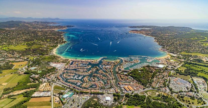 2 Bedrooms, 15 Min Walk To Beach, Ac, Pool & Fiber Internet In A Quiet, Private Gated Domain 5Kms To St Tropez Коголен Екстер'єр фото